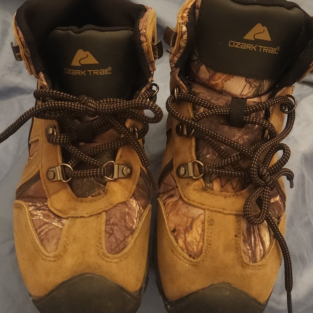 Ozark Trail Brown Hiking Boots